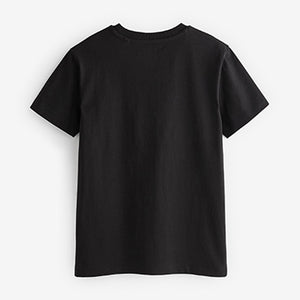 Black Short Sleeve T-Shirt (3-12yrs)