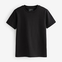 Load image into Gallery viewer, Black Short Sleeve T-Shirt (3-12yrs)
