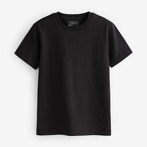 Black Short Sleeve T-Shirt (3-12yrs)