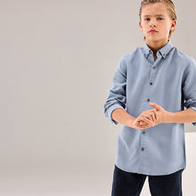 Load image into Gallery viewer, Blue Soft Touch Smart Long Sleeve Shirt (3-12yrs)
