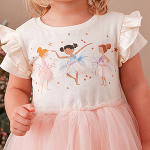 Pink Ballerina Tutu Skirt Dress (3mths-6yrs)
