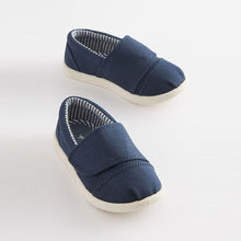 Load image into Gallery viewer, Navy Blue Navy Blue Espadrille Shoes (Younger Boys)
