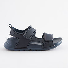 Load image into Gallery viewer, Navy Blue EVA Sandals (Younger Boys)
