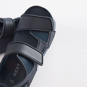 Navy Blue EVA Sandals (Younger Boys)