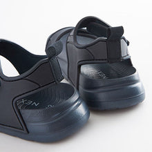 Load image into Gallery viewer, Navy Blue EVA Sandals (Younger Boys)
