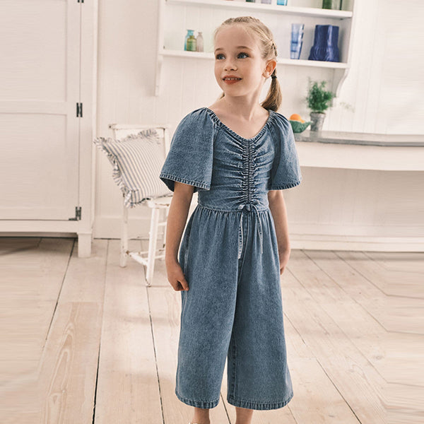 Blue Denim Jumpsuit (3-12yrs)