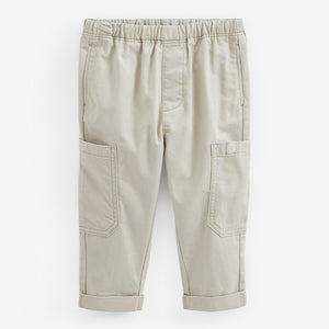 Neutral Side Pocket Pull-On Trousers (3mths-5-6yrs)