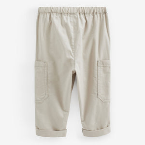 Neutral Side Pocket Pull-On Trousers (3mths-5-6yrs)