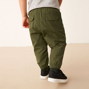 Khaki Green Parachute Trousers (3mths-6yrs)