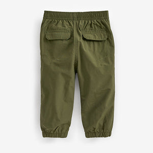 Khaki Green Parachute Trousers (3mths-6yrs)