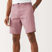 Load image into Gallery viewer, Pink Stretch Chino Shorts
