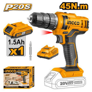 INGCO LITHIUM-ION CORDLESS DRILL