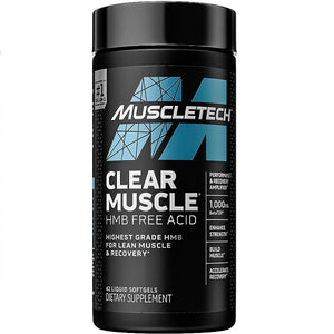 Muscletech Clear Muscle 42 liquid soft gels
