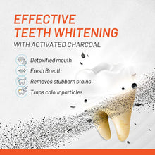 Load image into Gallery viewer, White Glo Charcoal Deep Stain Remover Strips 7 Treatments
