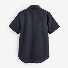 Load image into Gallery viewer, Navy Blue Oxford Shirt (3-12yrs)
