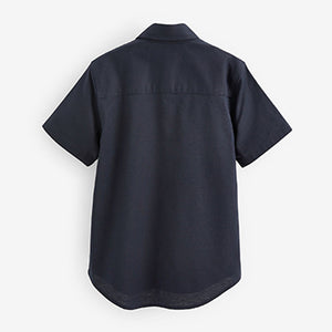 Navy Blue Oxford Shirt (3-12yrs)