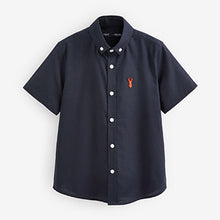 Load image into Gallery viewer, Navy Blue Oxford Shirt (3-12yrs)
