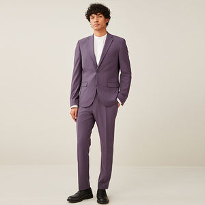 Lilac Purple Motion Flex Stretch Suit Jacket