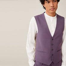 Load image into Gallery viewer, Lilac Purple Motion Flex Stretch Waistcoat
