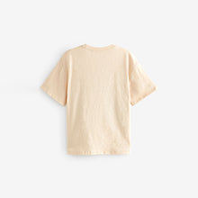 Load image into Gallery viewer, Cream Western Oversized Graphic T-Shirt (3-12yrs)
