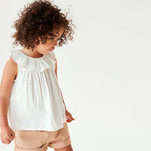Load image into Gallery viewer, White Frill Collar Blouse (3mths-6yrs)
