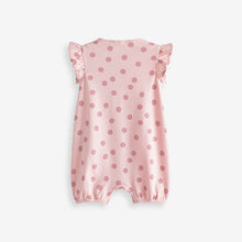 Load image into Gallery viewer, Pink Bunny Baby Rompers 3 Pack (0-18mths)
