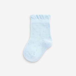 Pastel Baby Socks 5 Pack (0mths-2yrs)