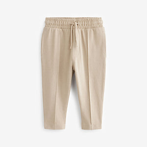 Light Stone Pique Pintuck Joggers (3mths-6yrs)