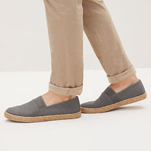 Load image into Gallery viewer, Grey Espadrilles
