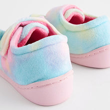 Load image into Gallery viewer, Rainbow Cat Cupsole Slippers (Younger Girls)
