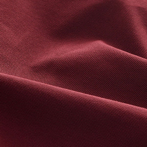 Red Burgundy Regular Fit Pique Polo Shirt