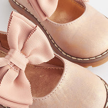 Load image into Gallery viewer, Pink Mary Jane Bow Shoes
