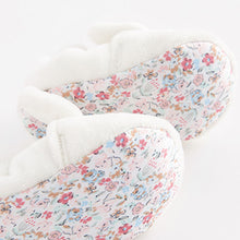 Load image into Gallery viewer, White Bunny Character Slip-On Baby Shoes (0-18mths)
