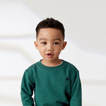 Load image into Gallery viewer, Green Jersey Sweatshirt And Joggers Set (3mths-6yrs)
