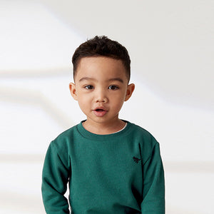 Green Jersey Sweatshirt And Joggers Set (3mths-6yrs)