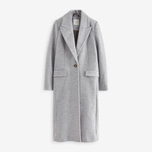 Load image into Gallery viewer, Grey Revere Collar Coat
