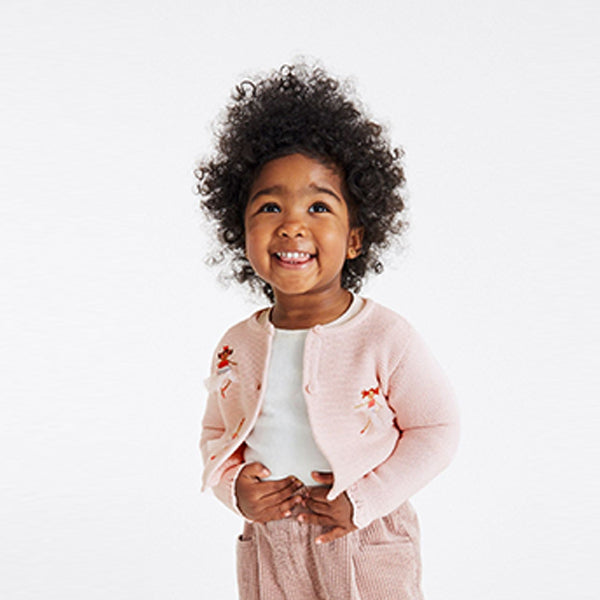 Pink Sparkle Cardigan (3mths-5yrs)