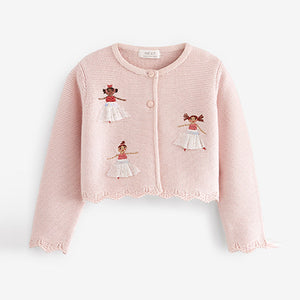 Pink Sparkle Cardigan (3mths-5yrs)