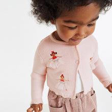 Load image into Gallery viewer, Pink Sparkle Cardigan (3mths-5yrs)
