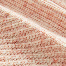 Load image into Gallery viewer, Pink Stitchy V-Neck Jumper
