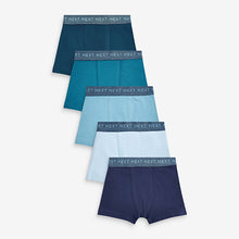 Load image into Gallery viewer, Blue Trunks 5 Pack (2-12yrs)
