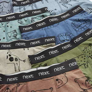 Linear Animal Trunks 7 Pack (1.5-10yrs)