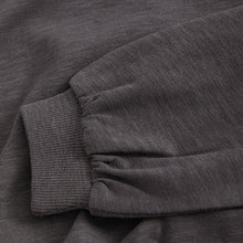 Load image into Gallery viewer, Charcoal Grey Boxy Long Sleeve Cuffed Sweat Top (3-12yrs)
