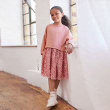 Load image into Gallery viewer, Pink Sequin Sweat Dress (3-12yrs)
