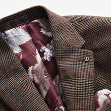Load image into Gallery viewer, Brown Check Suit: Jacket
