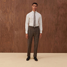 Load image into Gallery viewer, Brown Check Suit Trousers
