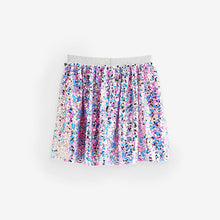 Load image into Gallery viewer, Pink/Blue/Silver Sequin Skirt (3-12yrs)
