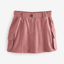 Load image into Gallery viewer, Pink Jersey Cargo Utility Skirt (3-12yrs)
