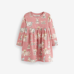 Long Sleeve Jersey Dress (3mths-6yrs)