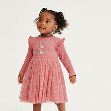 Load image into Gallery viewer, Pink Rabbit Character Tutu Dress (3mths-6yrs)
